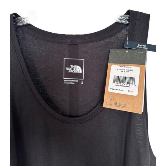 The North Face Women's Terrain Tank Dress - Sleeveless Lightweight Size L Black - Picture 5 of 11